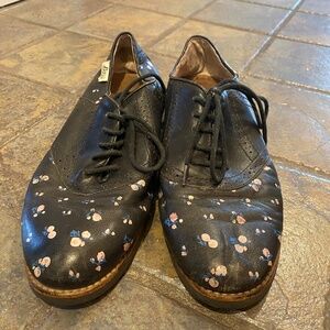 G.H. Bass Floral Oxford Shoes